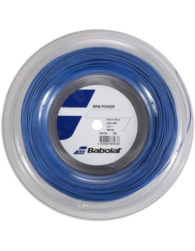 BOBINE DE CORDAGE BABOLAT RPM POWER 130 BLEU