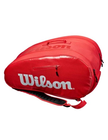 SCHLÄGERTASCHE WILSON SUPER TOUR ROT | Onlytenis