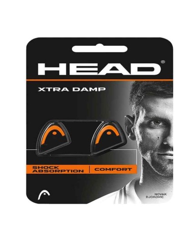 ANTIVIBRATOREN HEAD XTRA DAMP Schwarz/Orange