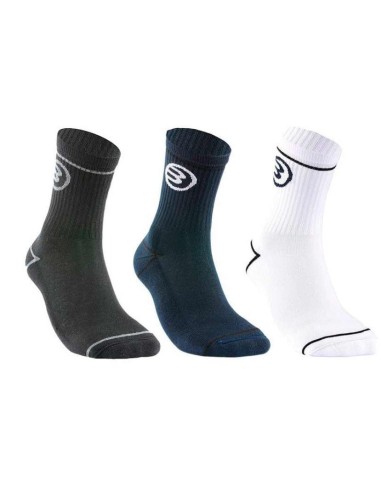 CHAUSSETTES BULLPADEL BP2109 M LONG PACK 3 Jeu de tennis