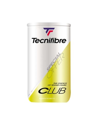 PELOTAS TECNIFIBRE BIPACKS X 4 CLUB PET