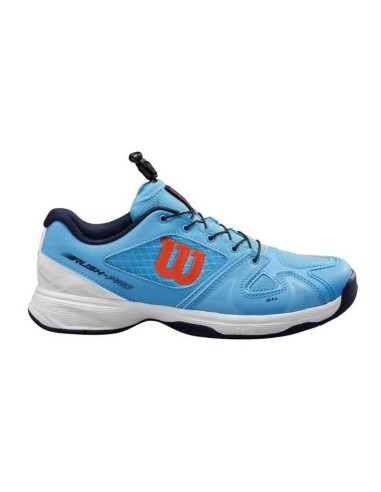 Wilson RUSH Shoe PRO JR QL Bonnie Blu/Wh/Tangerine