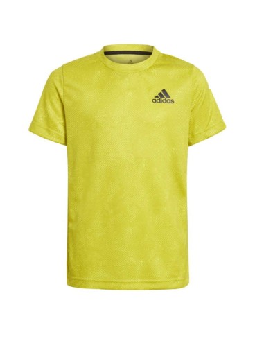 CAMISETA ADIDAS B OZ ACID YELLOW/WILD PINE/WHIT