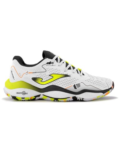 ZAPATILLA JOMA TSMASH 2302 WHITE/AM FLUOR