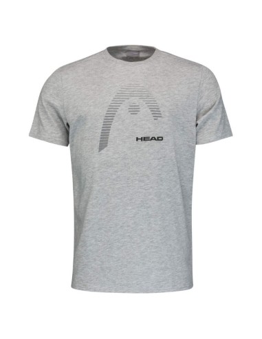 CAMISETA HEAD CLUB CARL MEN GRIS MEDI