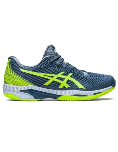 ZAPATILLEN ASICS ENTWICKLUNG SPEED FF 2 CLAY STEEL BLUE/HAZARD GREEN