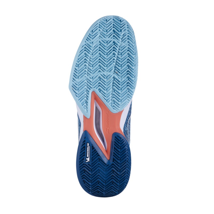 BABOLAT JET MATCH 3 CLAY MEN ANGEL BLUE SHOE Onlytenis