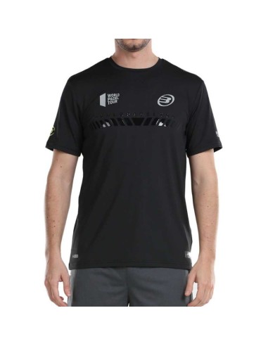 CAMISETA BULLPADEL LIGIO NEGRO