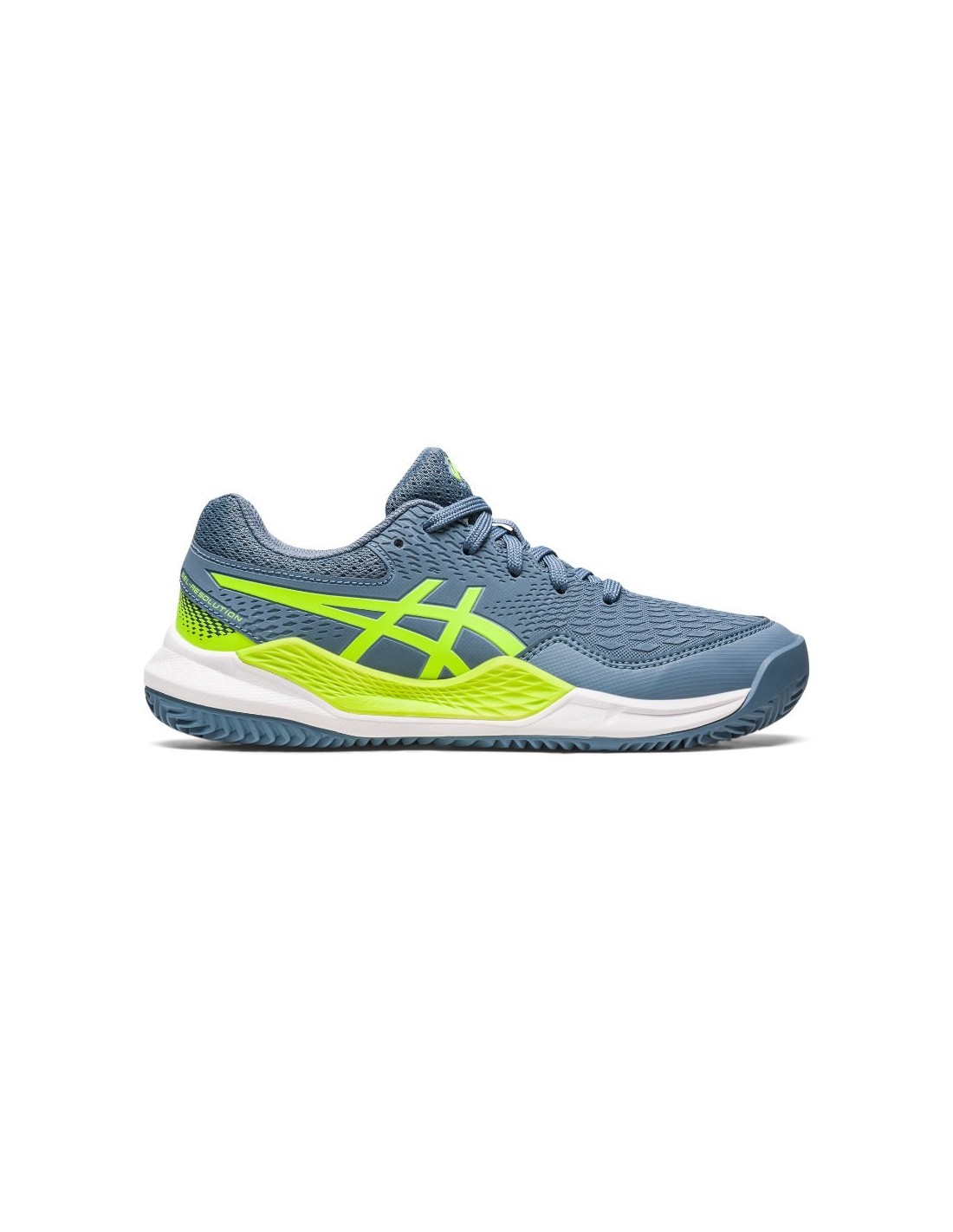 Asics gel resolution 7 top clay 2017 blau tennisschuhe herren