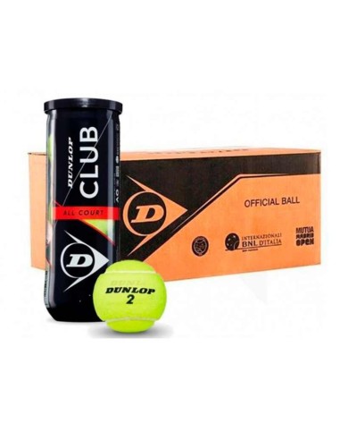 CAIXA PELOTA DUNLOP CLUB ALL COURT B4 ⋅ Apenastenis