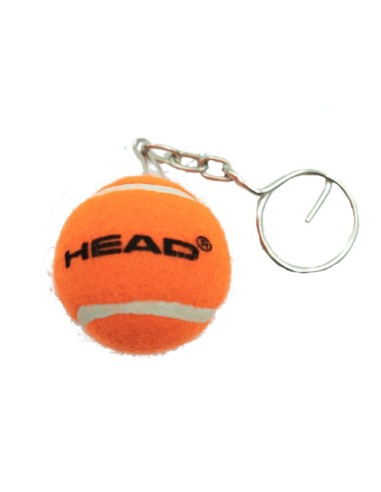 PORTE-CLÉS HEAD UNE BALLE DE TENNIS ORANGE