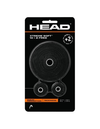 OVERGRIPS HEAD 10+2 NEGRO