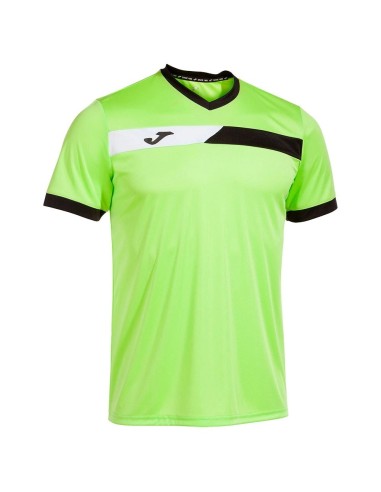 T-SHIRT JOMA LIME/SCHWARZ/WEISS