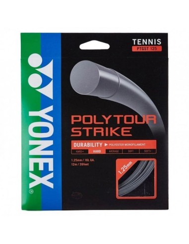 SET CORDAJE YONEX POLIZAÇÃO STRIKE 125 12M GRIS