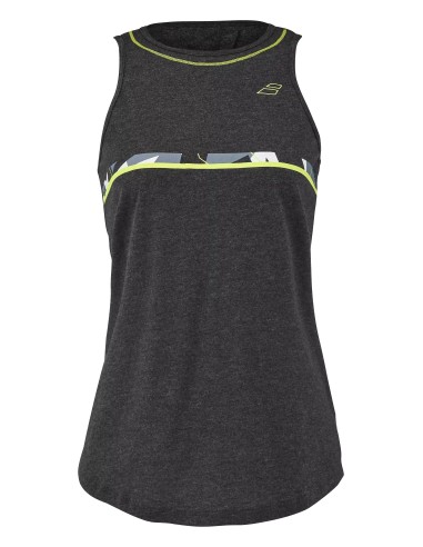 BABOLAT AERO COTTON SCHWARZ W TANKTOP T-SHIRT