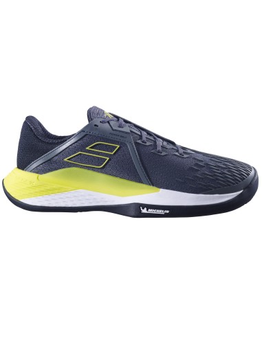 SCARPE DA TENNIS BABOLAT PROPULSE FURY 3 CLAY UOMO GRIGIO/AERO