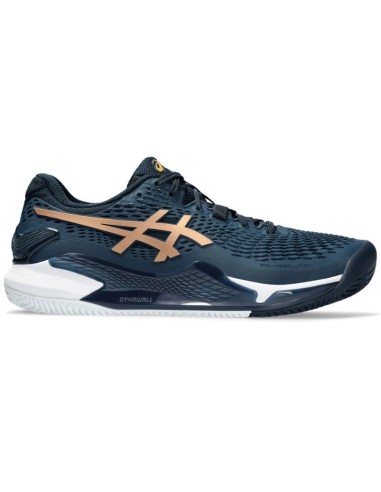 TENNISSCHUHE ASICS GEL-RESOLUTION 9 CLAY BLAU P