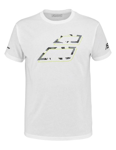 BABOLAT AERO COTTON WEISSES T-SHIRT