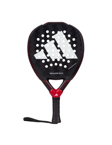 RAQUETES DE PÁDEL ADIDAS METALBONE YOUTH 3.3 Preto / vermelho 2024