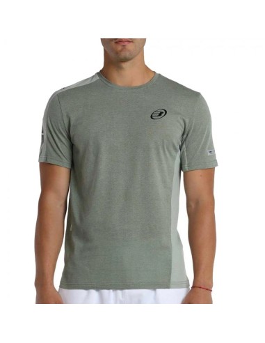 T-SHIRT BULLPADEL AFILA VERDE OLIVA VIGORE