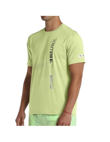 T-SHIRT BULLPADEL AMARILLO AZUFRE FLUOR