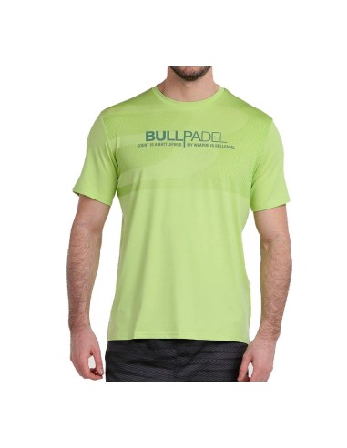 T-SHIRT BULLPADEL LÉTÉO JAUNE SOUFRE VIGOR