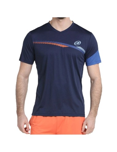 T-SHIRT BULLPADEL LETRA AZUL MARINO VIGORE