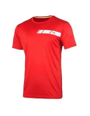 T-SHIRT DUNLOP CREW TEE ROTES | ONLYTENIS