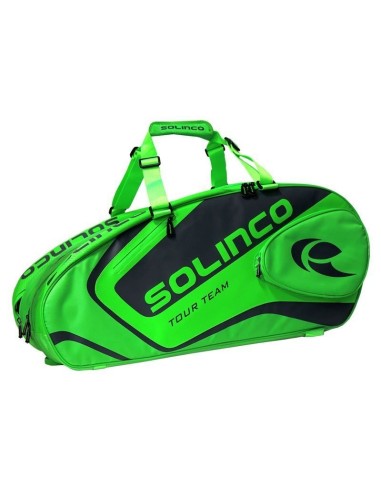 RAQUETERO SOLINCO TOUR X6 NEON/NEGRO | ONLYTENIS