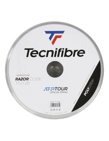 Cordaje de tenis TECNIFIBRE Razor Code 200 mts Azul | Onlytenis