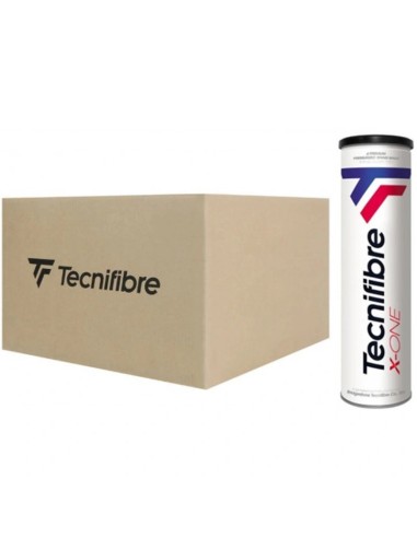 CAJÓN DE PELOTAS TECNIFIBRE X-ONE 36 BOTES DE 4 - ONLYTENIS