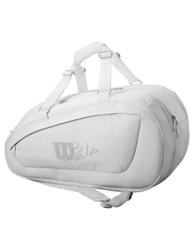 SAC DE PADEL WILSON BELA SUPER TOUR BLANC 2024 - ONLYTENIS