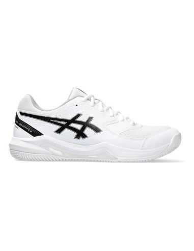 ASICS GEL DEDICATE 8 PADEL SCHUHE WEISS/SCHWARZ | ONLYTENIS