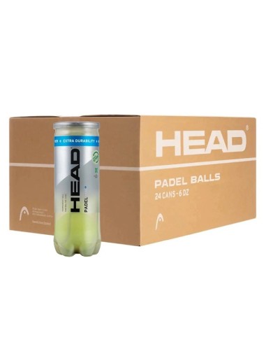 CAISSE DE BALLES HEAD PADEL PRO+ 24 BOUTEILLES | Onlytenis