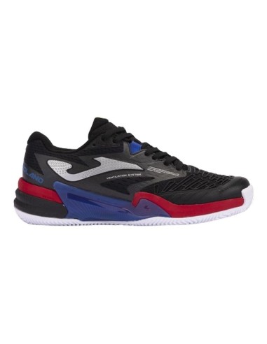 SCARPE JOMA T.ROLAND 2401 CLAY UOMO NERO ROSSO - ONLYTENIS