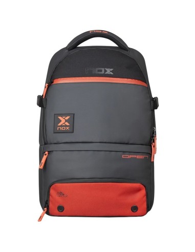 NOX LUXURY OPEN SERIES RUCKSACK SCHWARZ/ROT | ONLYTENIS