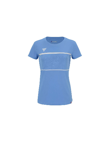 T-SHIRT TECNIFIBRE FEMME TEAM BLEU | ONLYTENIS