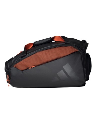 BORSA DA PADEL ADIDAS MULTIGAME BLACK/ORANGE 3.4 2025 | ONLYTENIS