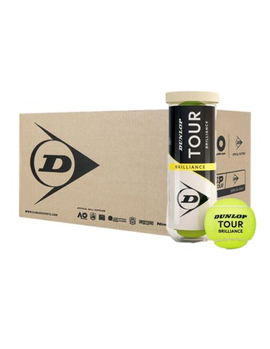 CAIXA DE BOLAS DUNLOP D TB TOUR BRILLIANCE 24X3