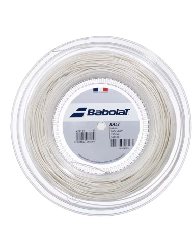 BOBINA CORDAJE BABOLAT XALT 200M WHITE Δ Onlytenis