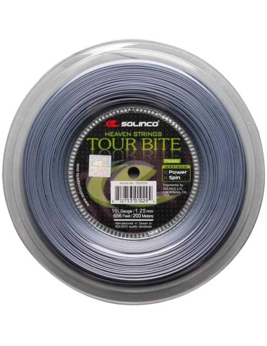 Corda Solinco Tour Bite 16L (1,25) 200 metri | Solo tennis