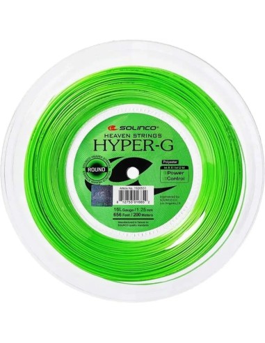 Cordage Solinco Hyper G 16L (1,25) 200 mètres |Onlytenis