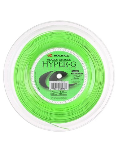 Cordage Solinco Hyper G 17 (1.20) 200 mètres |Onlytenis