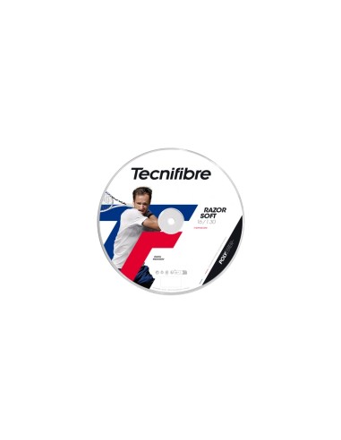 CORDAJE TECNIFIBRE RAZOR SOFT 200 mts BLANCO