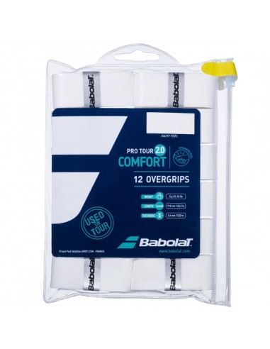 OVERGRIP BABOLAT PRO TOUR 2.0 PACK 12 UNITI