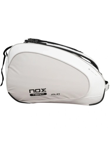 BOLSA DE PADEL NOX ML10 TEAM BRANCO/CINZA | ONLYTENIS