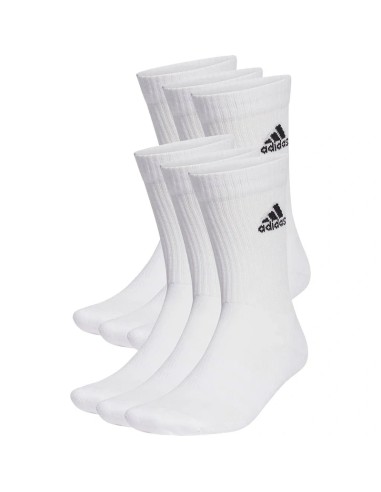 CALZINI ADIDAS C SPW 6P CRW PACK BIANCO - ONLYTENIS