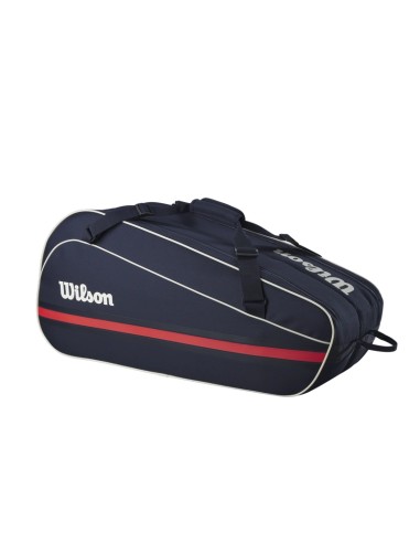 BORSA RACCHETTE WILSON TEAM 6R NAVY 2025 | ONLYTENIS