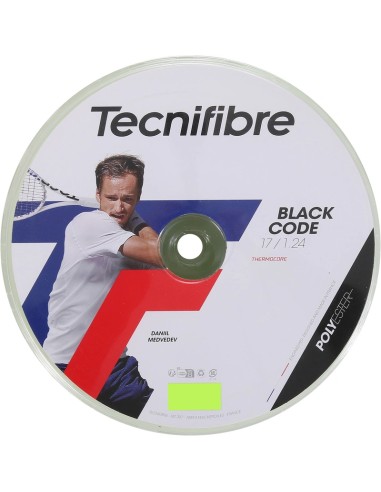 CORDAJE TECNIFIBRE BLACK CODE LIME 200 MILIONI