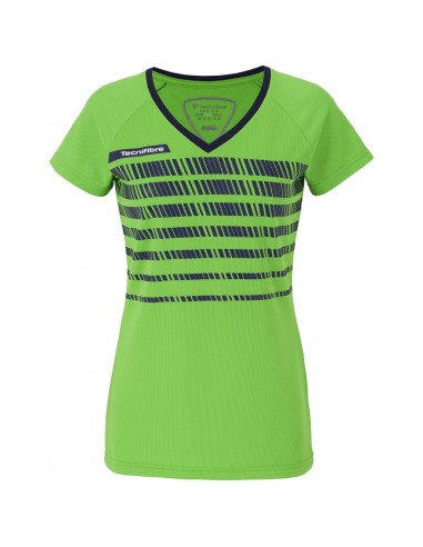 T-shirt Tecnifibre F2 Vert Femme